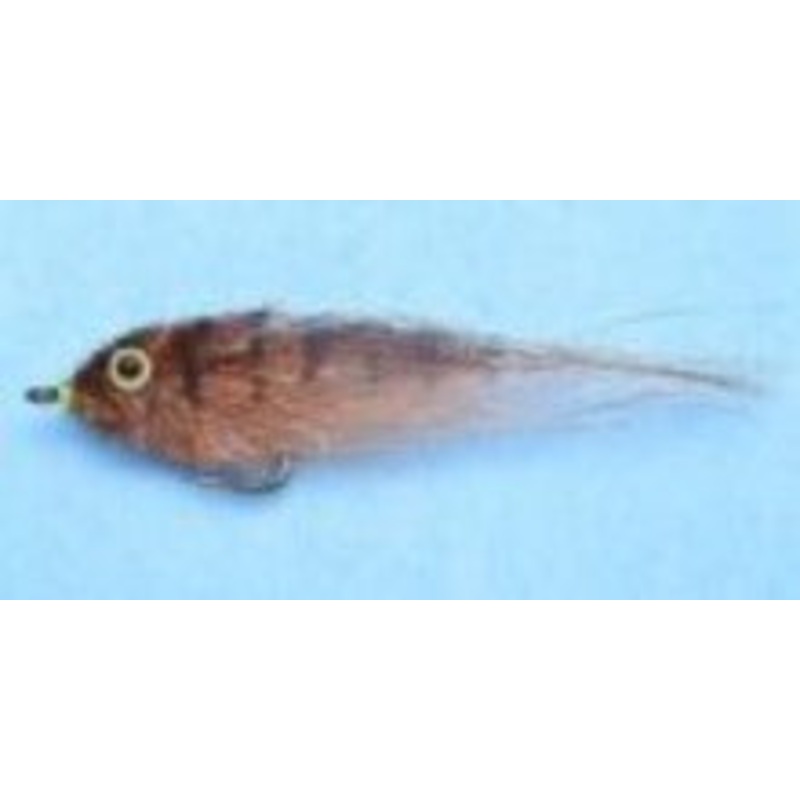 EP Mud Minnow #2|Mottled Brown|Mottled Tan|Mottled Olive