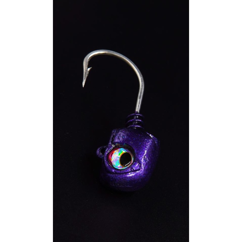 NLBN 5 Jig Head|Hell Yeah Butter|Limesider|Purple Haze|Green Back|Mullet Run|Raw|Krome Ave|Glow|Chartreuse Yellow|Hot Red|Hot Pink|3/4oz|1oz|1.5oz|2oz|1/2oz TIN