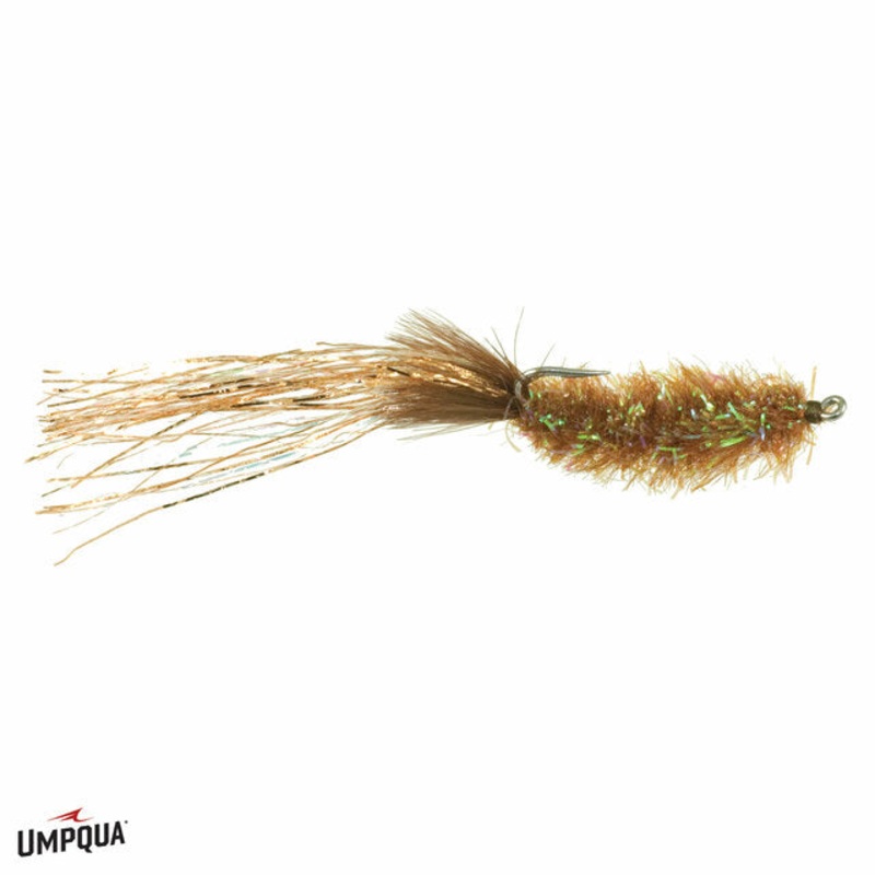 Umpqua Murdich Wiggler|2|Root beer|Tan|Black