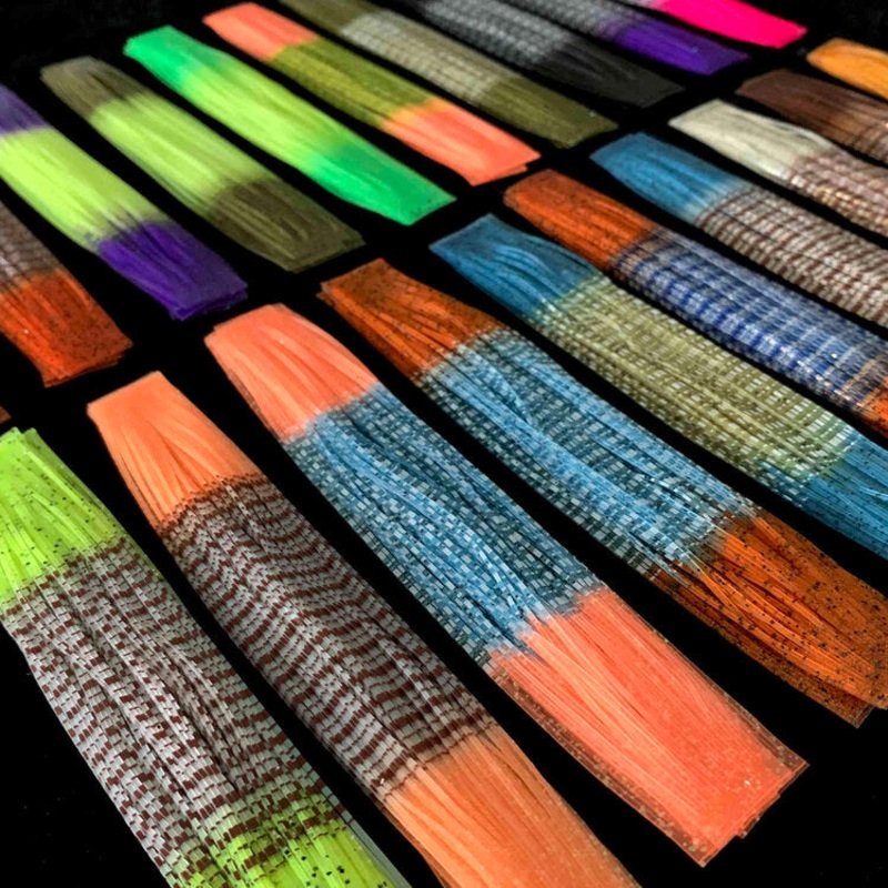 Marsh Legs|Clear/Chartreuse – Lime Tip|Olive/Chartreuse – Shrimp Pink Tip|Clear/Chartreuse – Olive Tip|Olive/White – Olive Tip|Clear/Black – Black Tip|Blue/White – Shrimp Pink Tip|Pearl/Brown – Chartreuse Tip|Copper/Brown – Orange Tip|Clear/Chartreuse – P