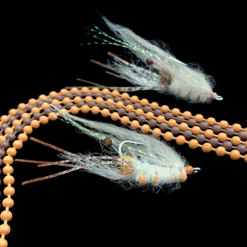 Sight Cast Bead-Back Shrimp|Sand/Brown|Sand/Orange