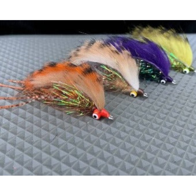 Sight Cast Marsh Mohawk|Orange/Tan|Purple/Black|Gold/Tan|Olive/Chartreuse