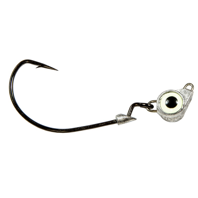 Z Man Texas Eye JigHeads|1/8 OZ|3/16 OZ|1/4 OZ|Red|Pearl|Chartreuse|Glow|Gold