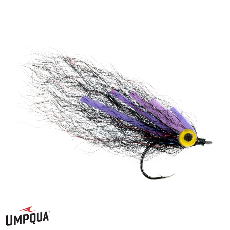 Umpqua Foam Gut Minnow|Chartreuse/Fl. Yellow|White/Red