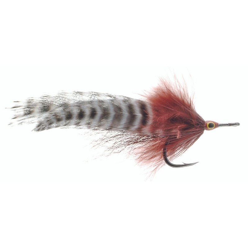 Umpqua Big Eye Tarpon|Yellow|Orange/Grizzly|Small – 1/0|Large – 3/0