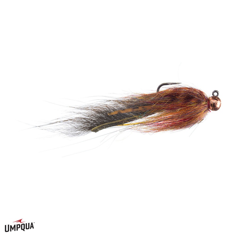 Umpqua Cousin It Sculpin Jig|Brown|Olive|6