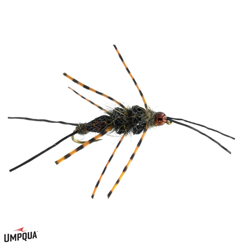 Umpqua Flexy Stone|6|Black|Gold/Brown