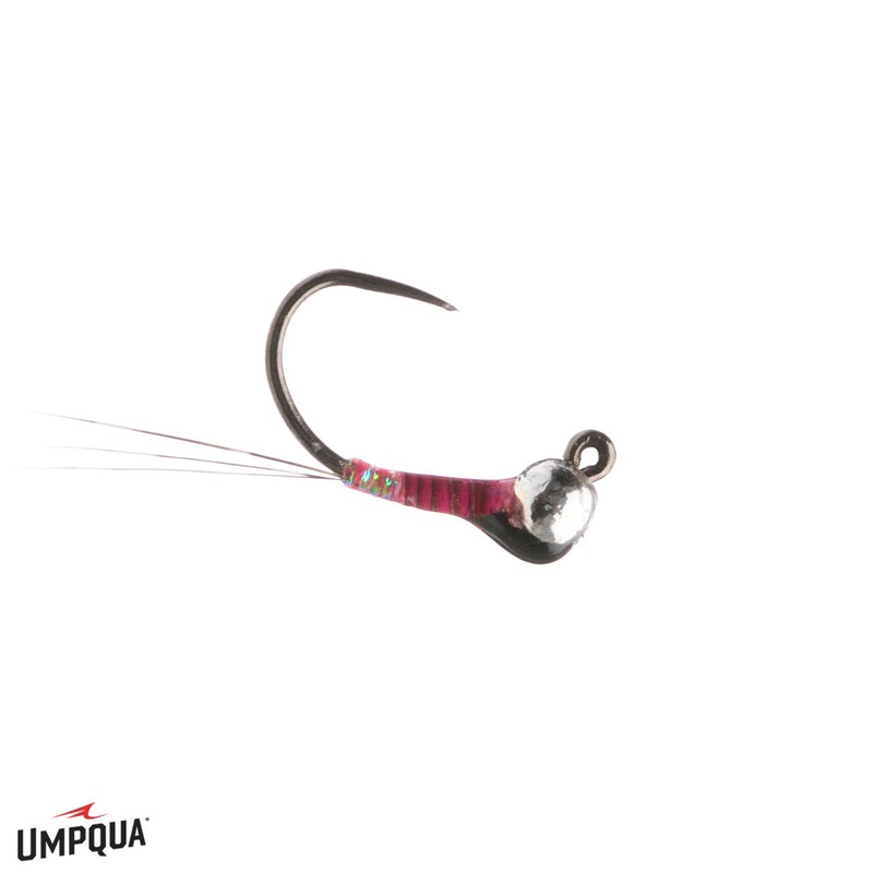 Umpqua Lite Brite Perdigon|14|UV Blue|Pink