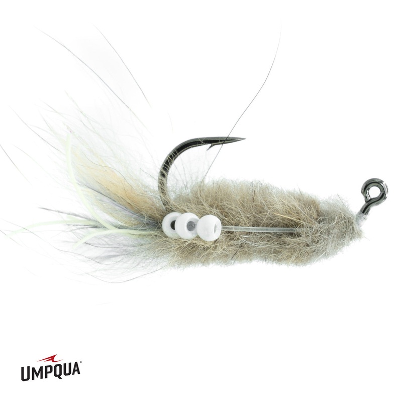 Umpqua Mayhem Mole Crab|2|Ghost|Olive|Tan
