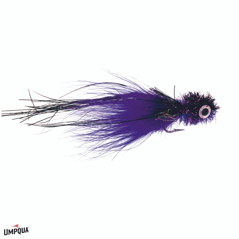 Umpqua Murdich Minnow Marabou|1/0|Blurple|Olive/Black|Grey/White|Chart/White