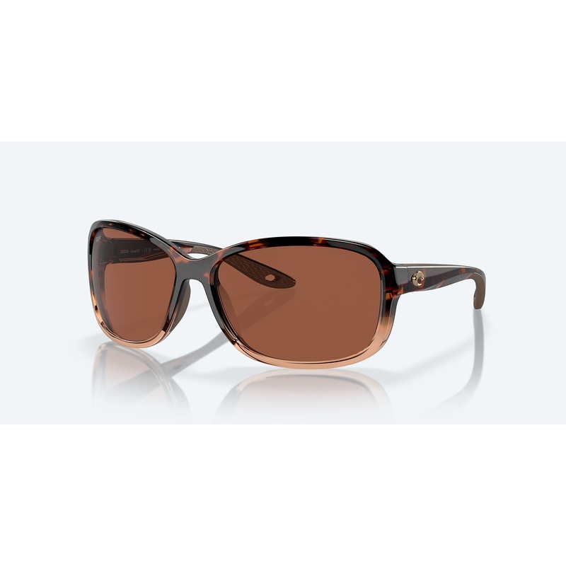 Costa Seadrift|Shiny Tortoise Fade|Copper 580P|Copper Silver Mirror 580G|Green Mirror 580P