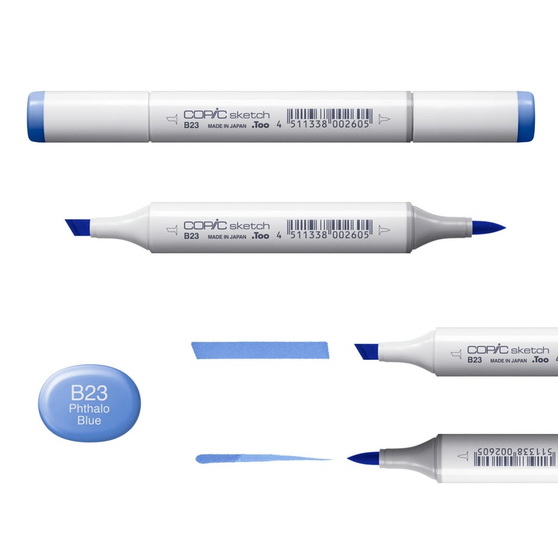 Copic Sketch Marker|Black (110S)|Flourescent Green (Fyg2S)|Gray (C6S)|Blue (Fb2S)|Olive (Yg97S)|Orange (Yr68S)|Lilac (Fv2S)|Red (R29S)|Violet (V04S)|Brown (E18S)|Pale Olive (YG95)