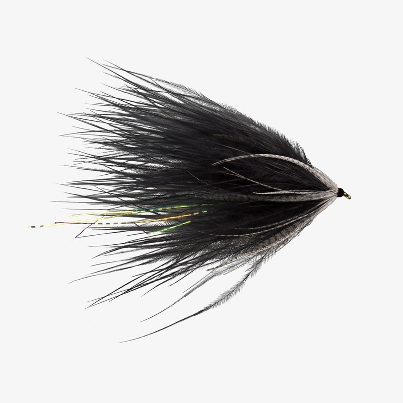 Umpqua Soft Hackle Streamer|6|Black|Olive|White
