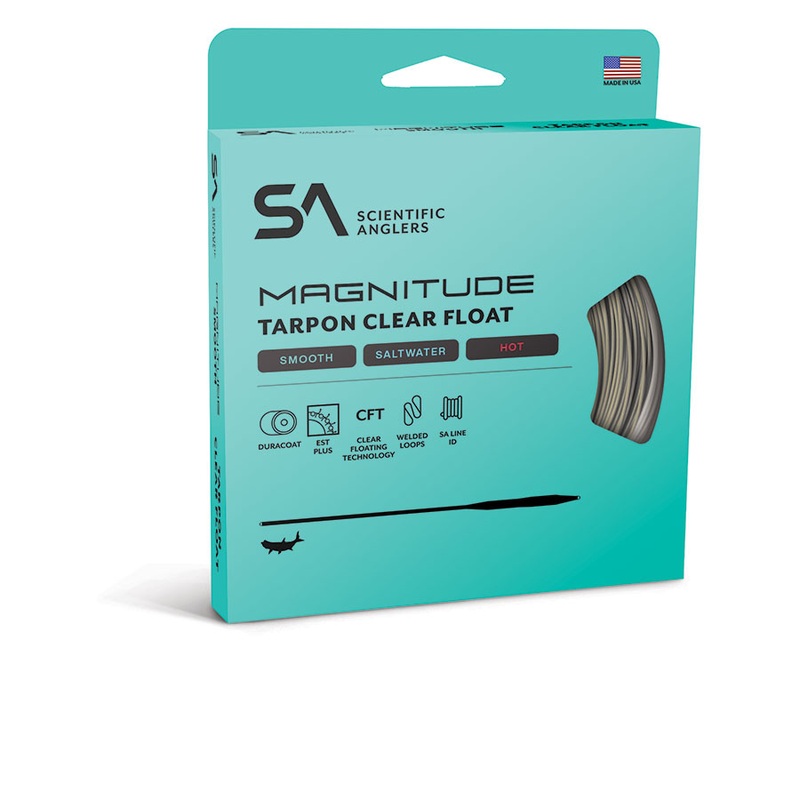 SA Magnitude Smooth Tarpon – 12 Clear Floating Tip