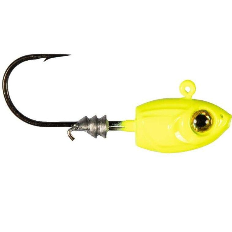 Z-MAN MICRO SHAD HEADZ|1/8 OZ|1/16 OZ|1/32 OZ|Black|Glow|Chartreuse