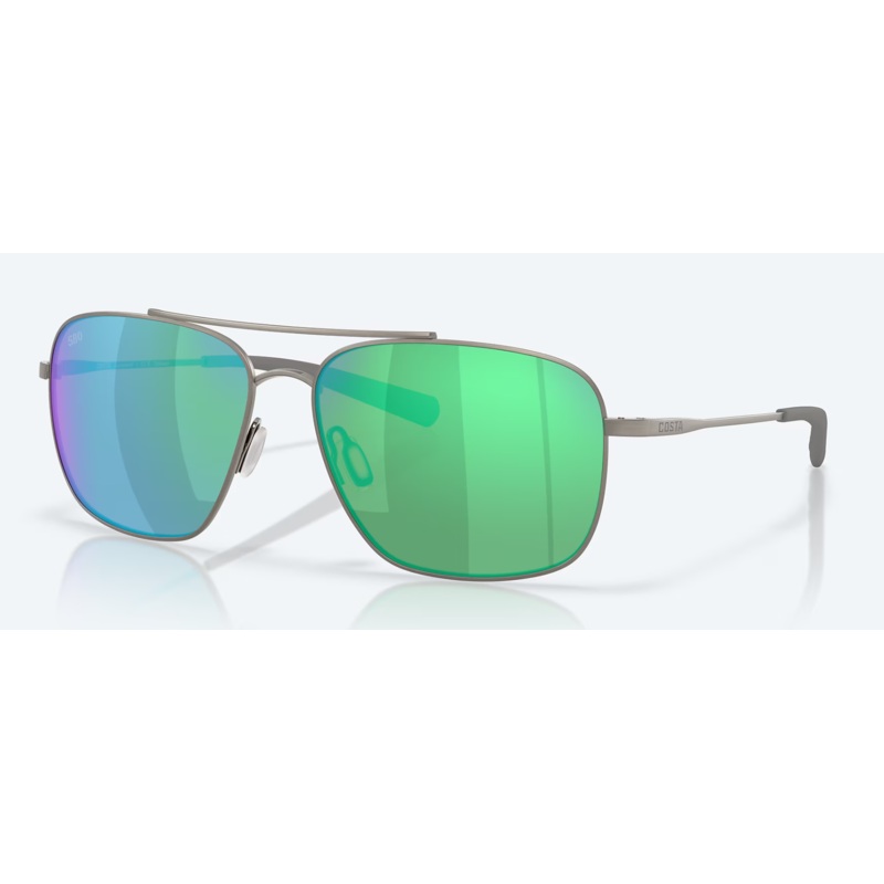 Costa Canaveral|Brushed Gunmetal|Pallidium|Satin Black|Green Mirror 580G|Blue Mirror 580G|Gold Mirror 580G