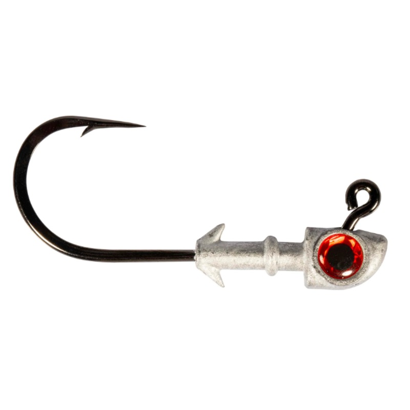 Z Man Diezel Eye Jigheads|Chartreuse|Red|3/4 oz|1 oz|2 oz