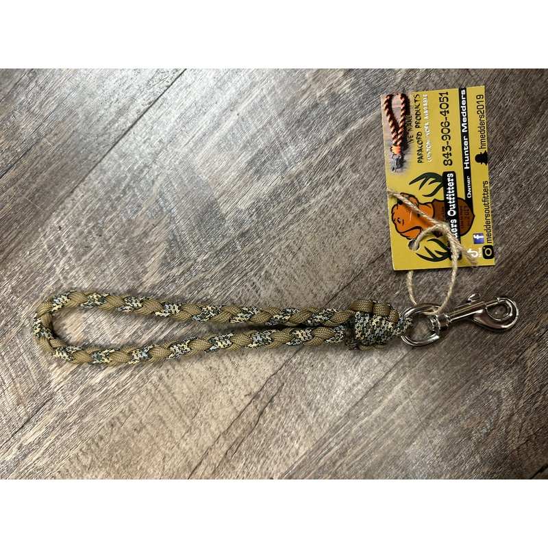 Medders Outfitters Wristlet|Waterfowl Camo/Hunter Green|Hunter Green/Brown|Coyote/Waterfowl Camo|Red/Blue|Orange/Woodland Camo|Woodland Camo/Teal|Light Blue/Coyote|Coyote/Brown|Black/Blue|Purple/Woodland Camo