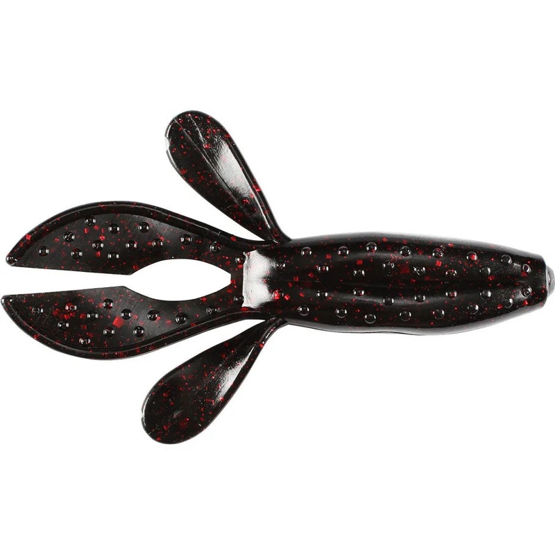 Zoom Z Hog Jr – 3.5|Black Red Glitter|Green Pumpkin|Black Sapphire
