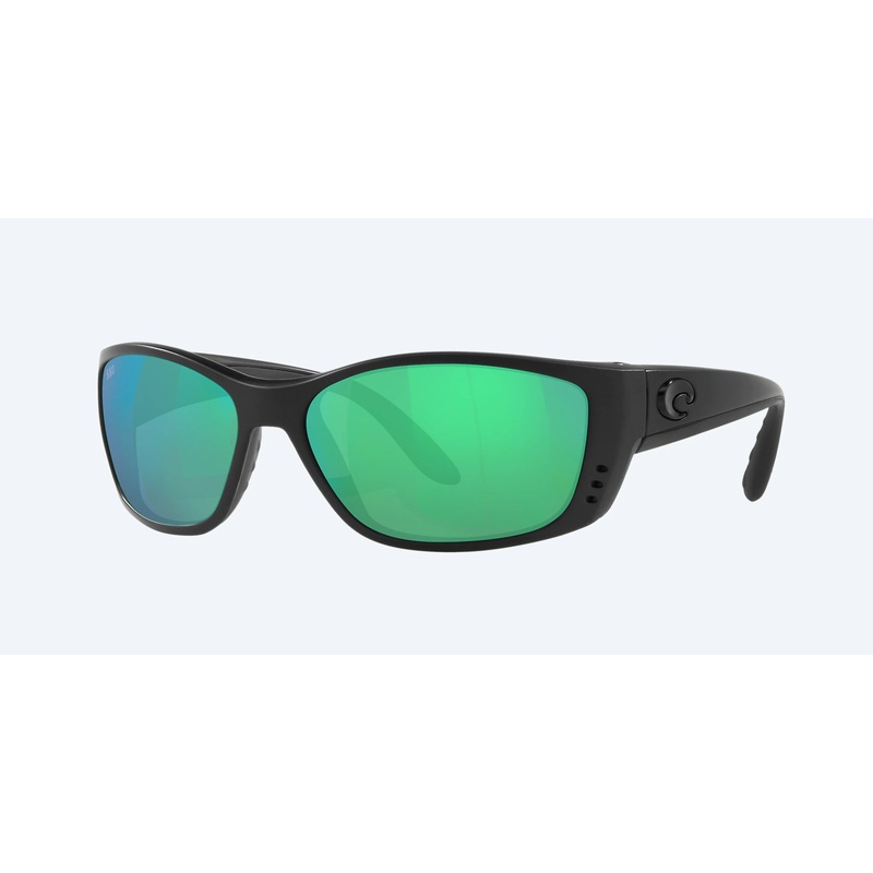 Costa Del Mar – Fisch|10 Tortoise with Green Mirror 580G|01 Blackout W/ Gray (580P)