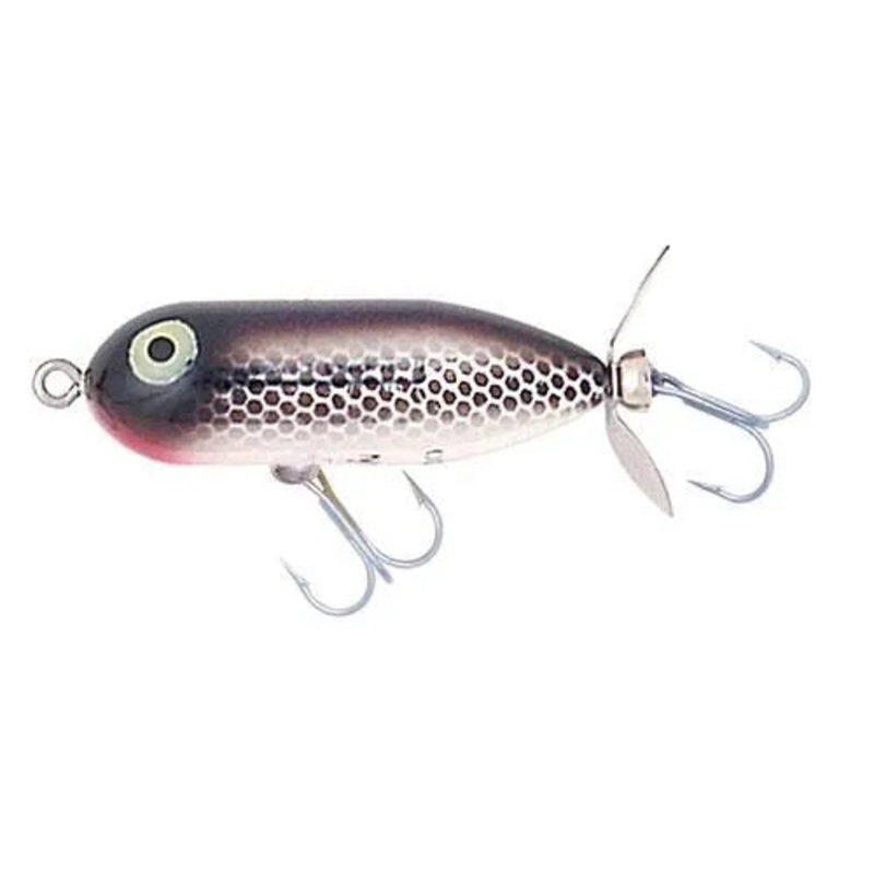 Heddon Baby Torpedo|Black Shiner/Glitter|Blue Shiner|Black Shore Minnow|Baby Bass|Bullfrog|Brown Crawdad|Clear|Black Shiner