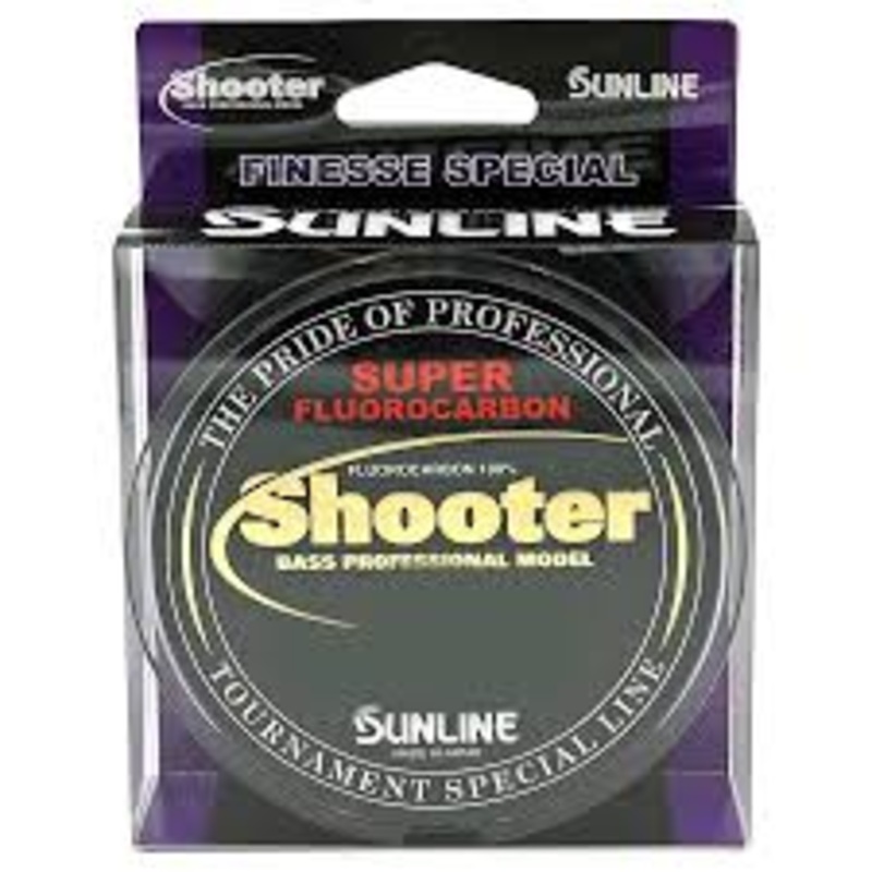 Sunline Shooter Fluorocarbon|8lb 110yds|10lb 165yds|12lb 165yds|14lb 165yds|16lb 165yds|18lb 165yds|20lb 165yds|22lb 110yds|25lb 110yds