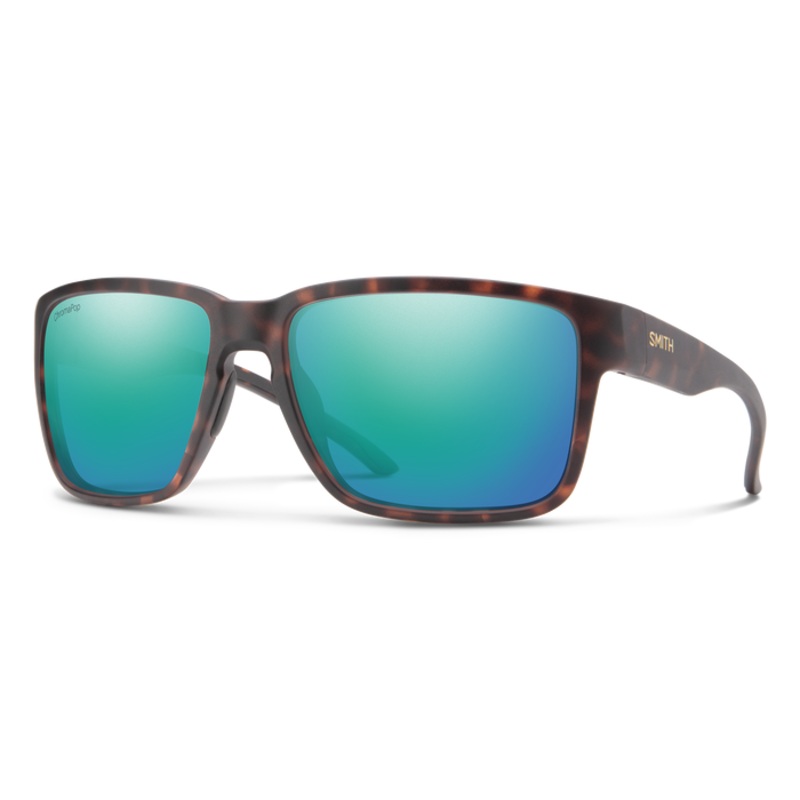 Smith’s Emerge Sunglasses|Matte Tortoise ChromaPop Polarized Opal Mirror|Matte Black ChromaPop Polarized Blue Mirror Lens|Matte Black ChromaPop Polarized Bronze Mirror Lens