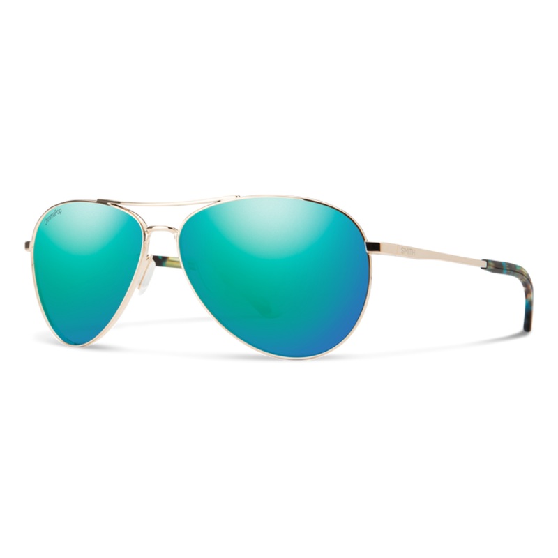 Smith’s Langley 2 Sunglasses|Silver ChromaPop Polarized Blue Mirror|Gold ChromaPop Polarized Opal Mirror|Rose Gold ChromaPop Polarized Rose Gold Mirror