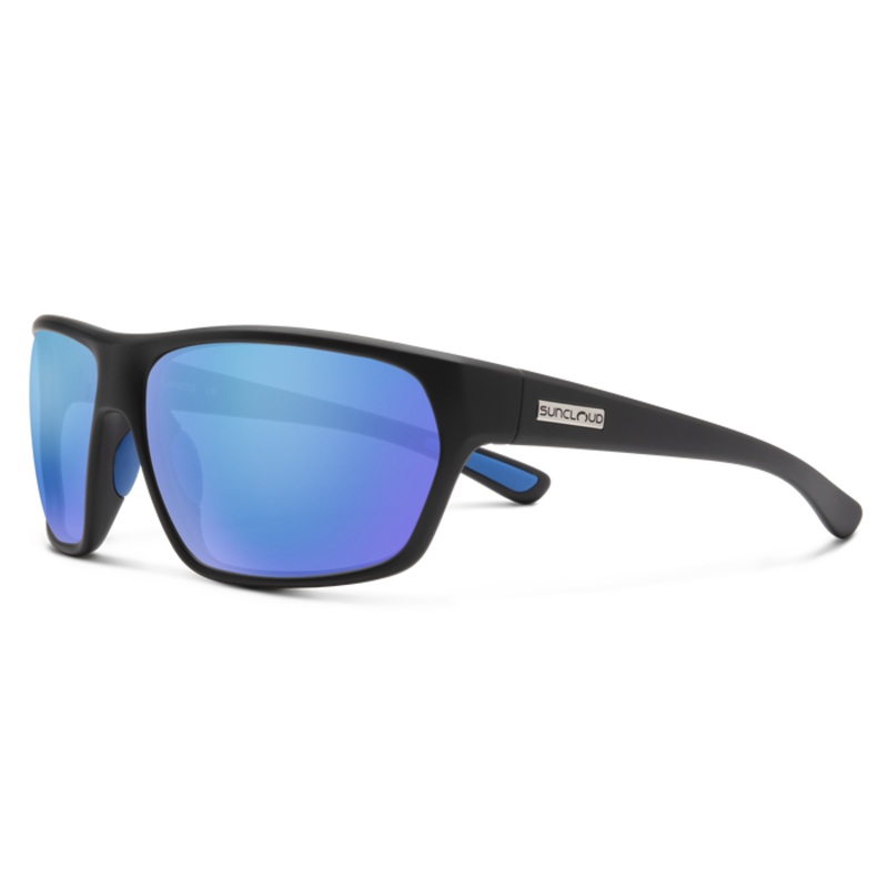 Suncloud Boone Sunglasses|Matte Black Polarized Blue Mirror|Tortoise Polarized Brown Lens|Black Polarized Gray Lens|Matte Tortoise Polarized Green Mirror