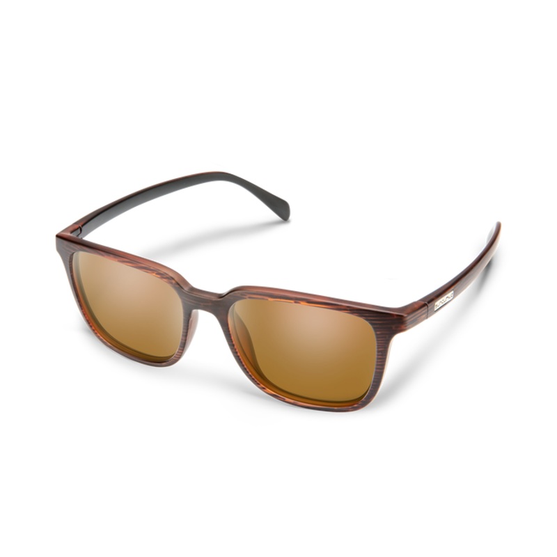 Suncloud Boundary Sunglasses|Matte Black Polarized Gray|Matte Tortoise Polarized Blue Mirror|Burnished Brown Polarized Brown Lens|Matte Ice Tortoise Polarized Purple Mirror Lens
