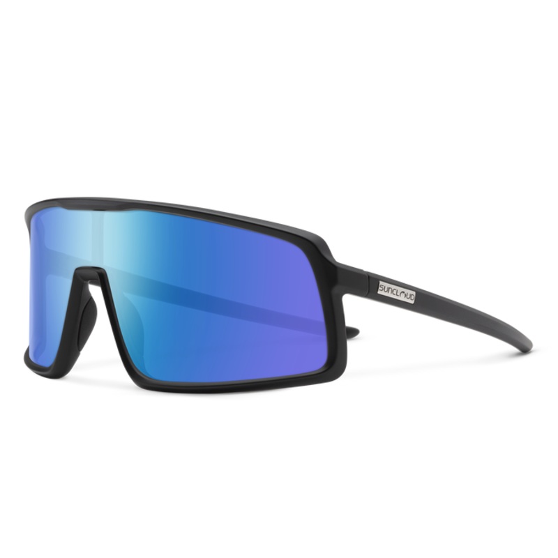 Suncloud Upshot Sunglasses|Matte Black + Polarized Blue Mirror Lens|Transparent Gray + Polarized Plasma Mirror Lens|Black + Polarized Red Mirror Lens