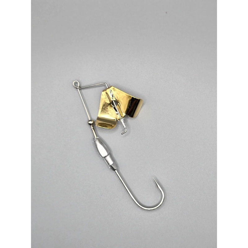 Brazalo Wee-Whacker Buzzbaits|Gold|Silver|Candy Chartreuse|Black