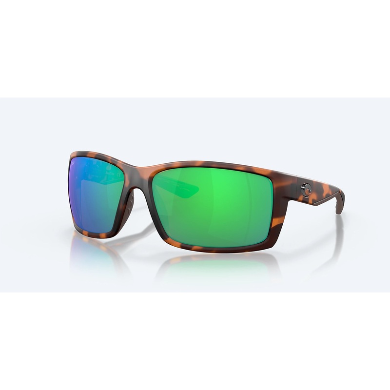 Costa Del Mar – Reefton|01 Blackout with Blue Mirror 580G|01 Blackout with Gray 580P|66 Matte Retro Tortoise with Green 580G|Wetlands with Gray 580P|Blackout with Green Mirror 580G
