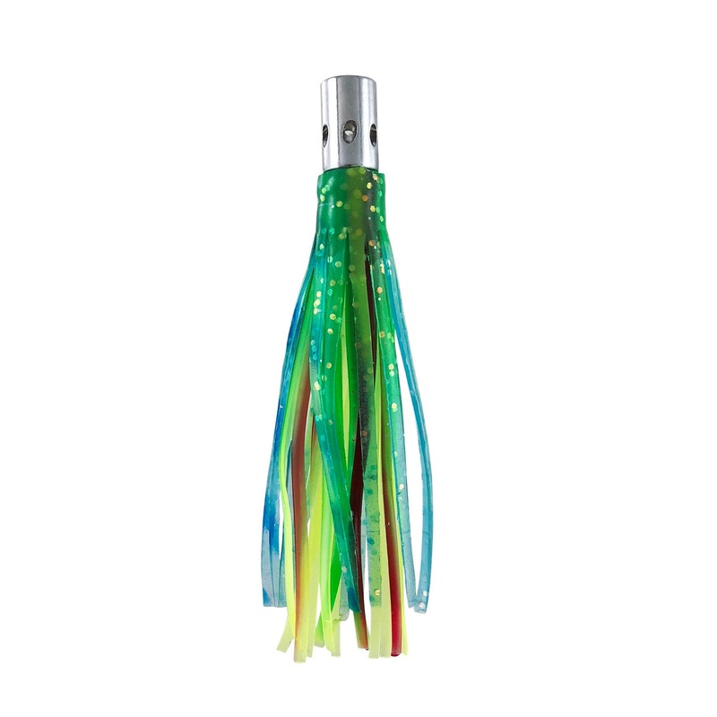 Buku Metal Head 3.5 Skirted Lure Col Bleeding Dorado