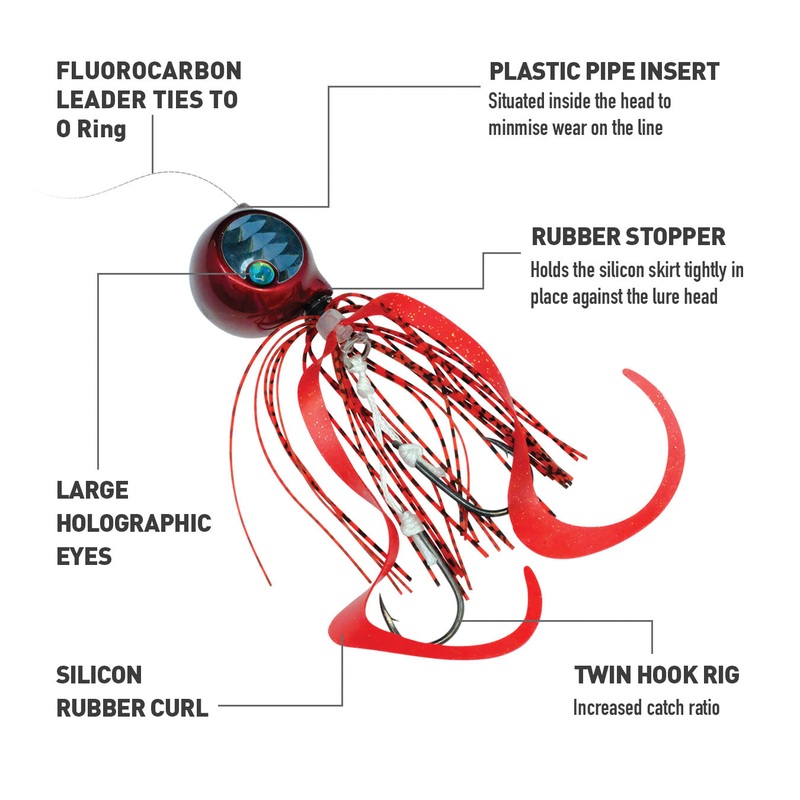 Shimano Tiger Baku Baku Lures|60g|80g|100g|120g|ORANGE SILVER|BLACK SILVER|SARDINE|GLOW|RED SILVER|RED GOLD