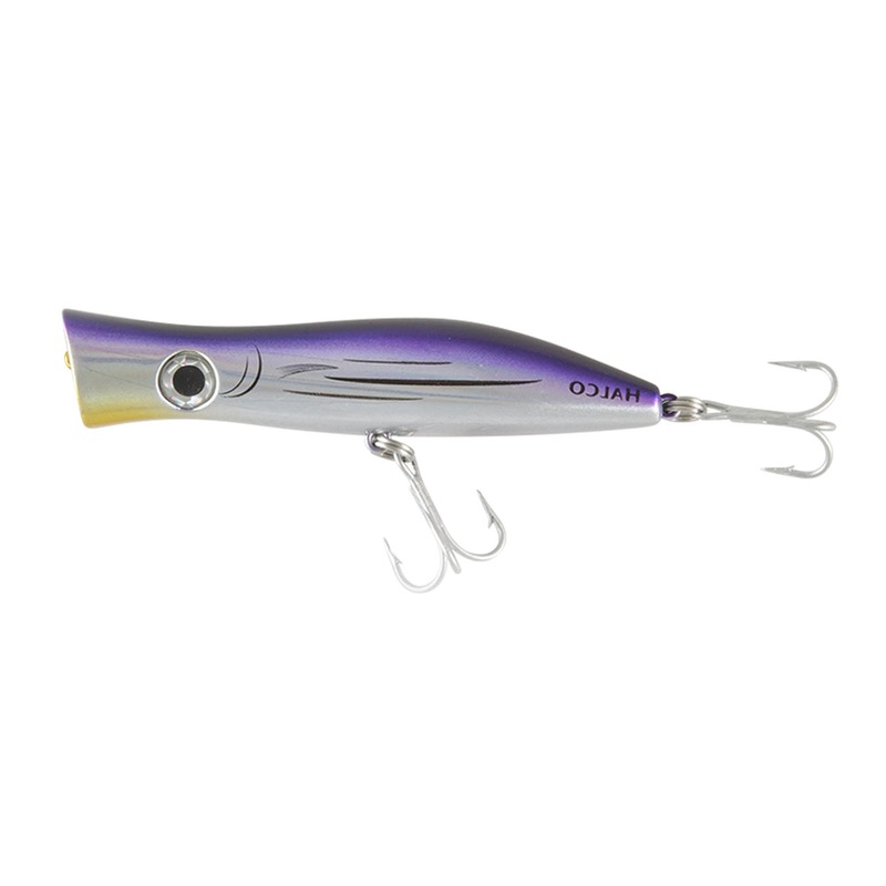 Halco Roosta Poppers|135mm|195mm|H50 PILCHARD|H53 WHITE REDHEAD|H79 STRIPEY|H51 CHROME GOLD BLACK BAC|GRAVEL RASH|R49 CHROME TIGER
