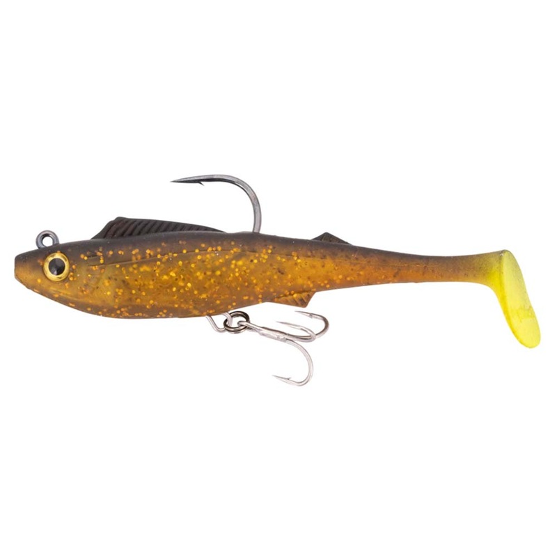Berkley Shimma Pro-Rig Lure|4.5″|5.5″|6.5″|GOLD CHARTREUSE|MIDNIGHT TIGER|OLIVE GLITTER|PEARL WHITE SILVER|PINK GLITTER|SILVER CHARTREUSE