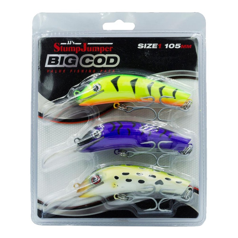 JJ’s StumpJumper Big Cod Pack 105mm