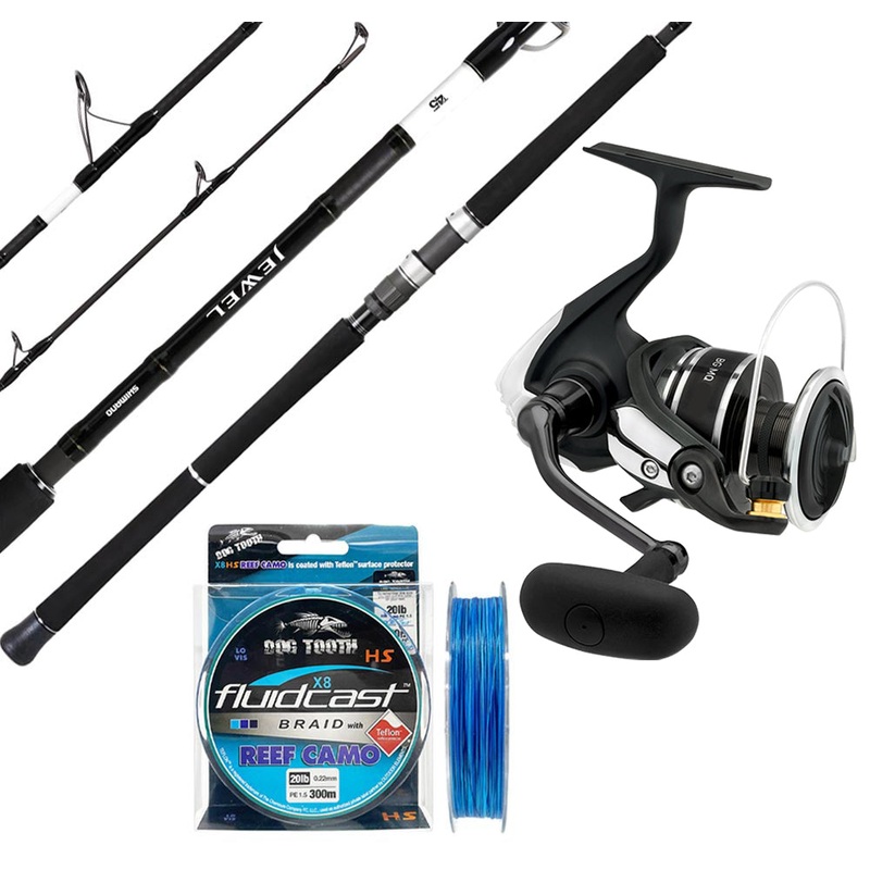 Shimano Jewel PE8 Topwater Travel Combos