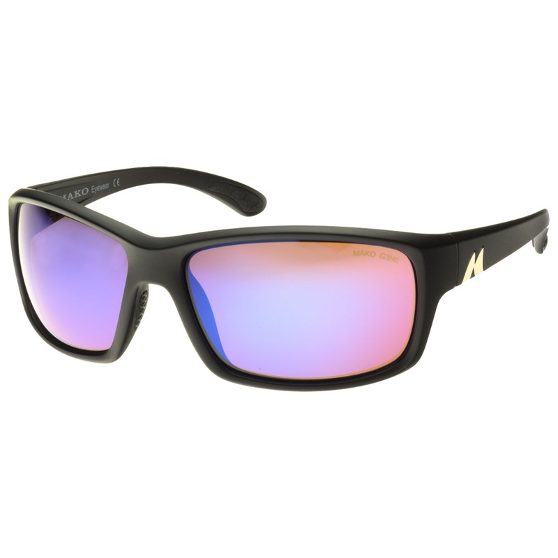 Mako 9604 Edge Matte Black HD Sunglasses