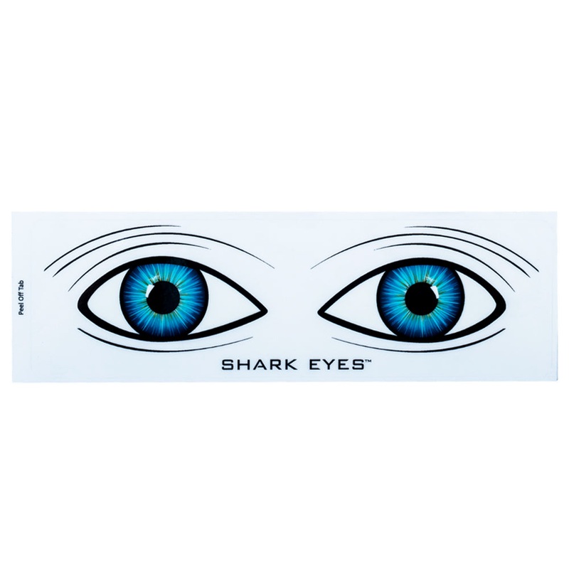 Shark Eyes Shark Deterrent Stickers