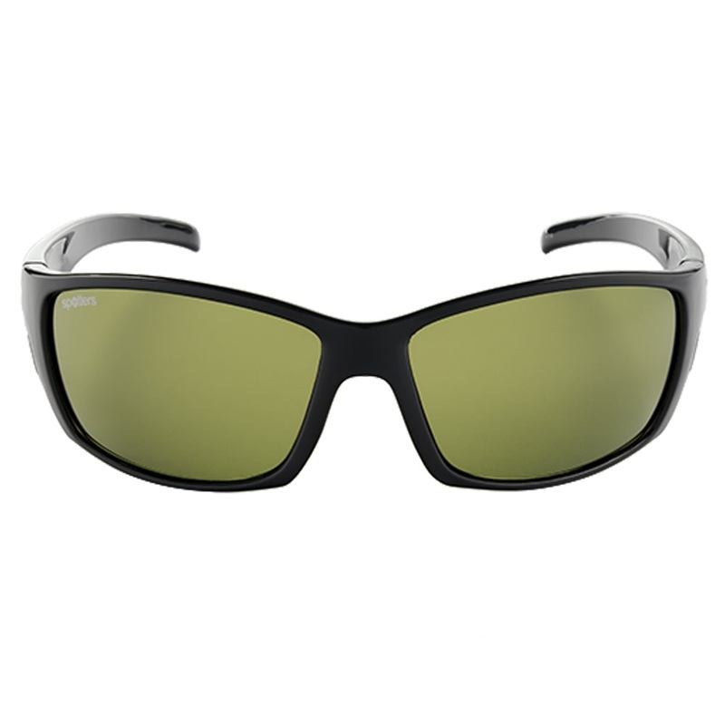 Spotters Artic+ Gloss Black Emerald Polarised Sunglasses