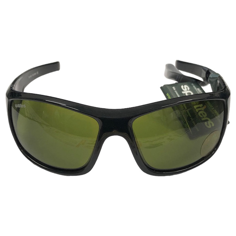 Spotters Droid Gloss Black Polarised Sunglasses