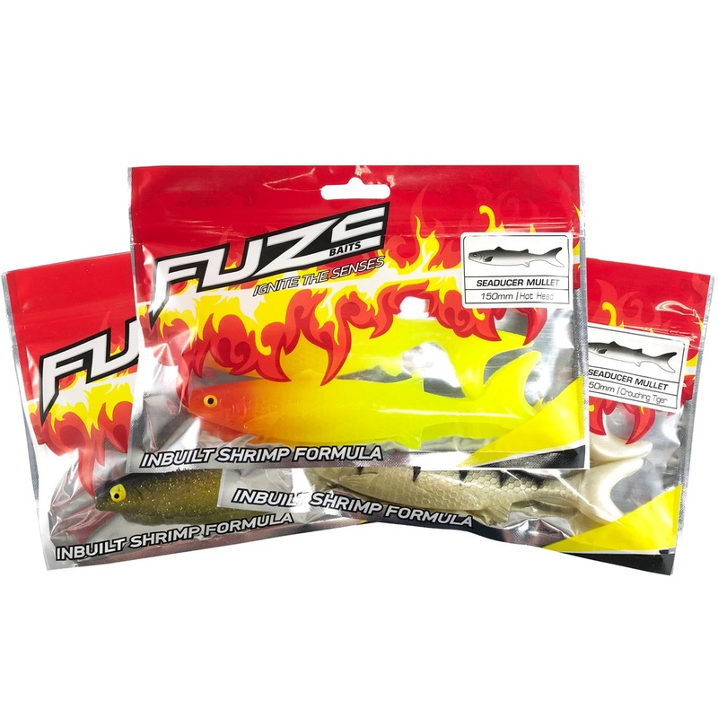 Fuze Barramundi Soft Plastics Pack