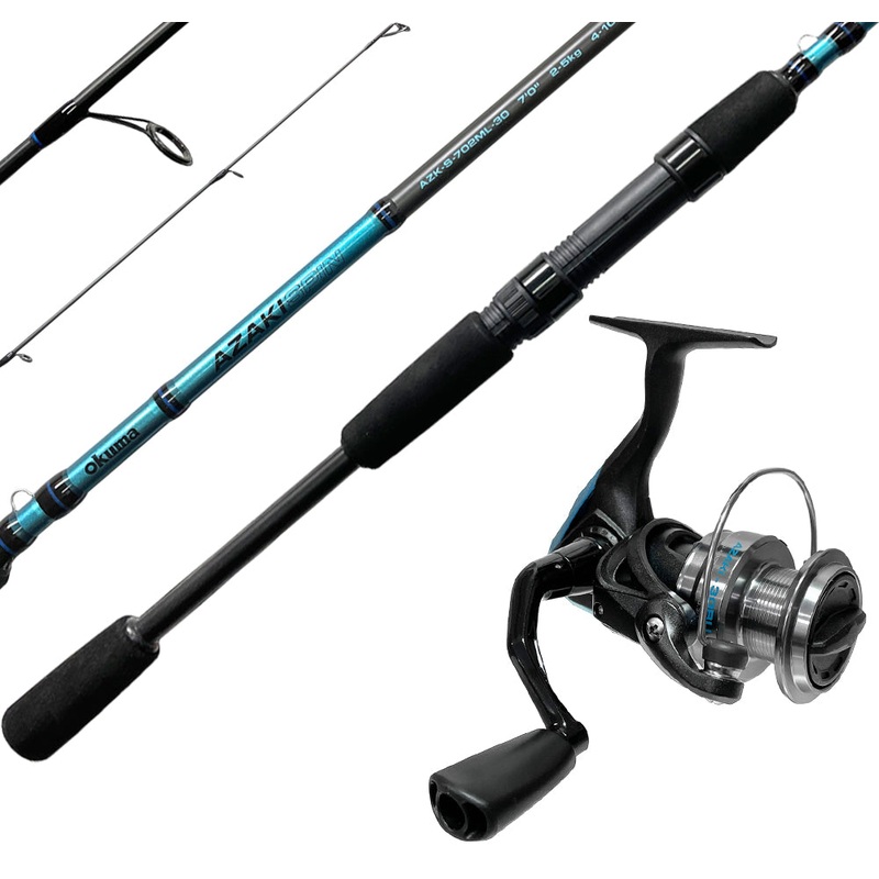 Okuma Azaki Spin 702ML-30 Combo