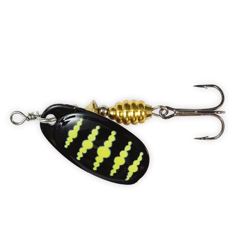 TT Spintrix Spinner Lure|BLACK RED DOTS|BLACK YELLOW DOTS|BROWN TROUT|FIRE TIGER|GOLD CICADA|ORANGE CICADA|PINK/BLUE|RAINBOW TROUT|REDFIN PERCH