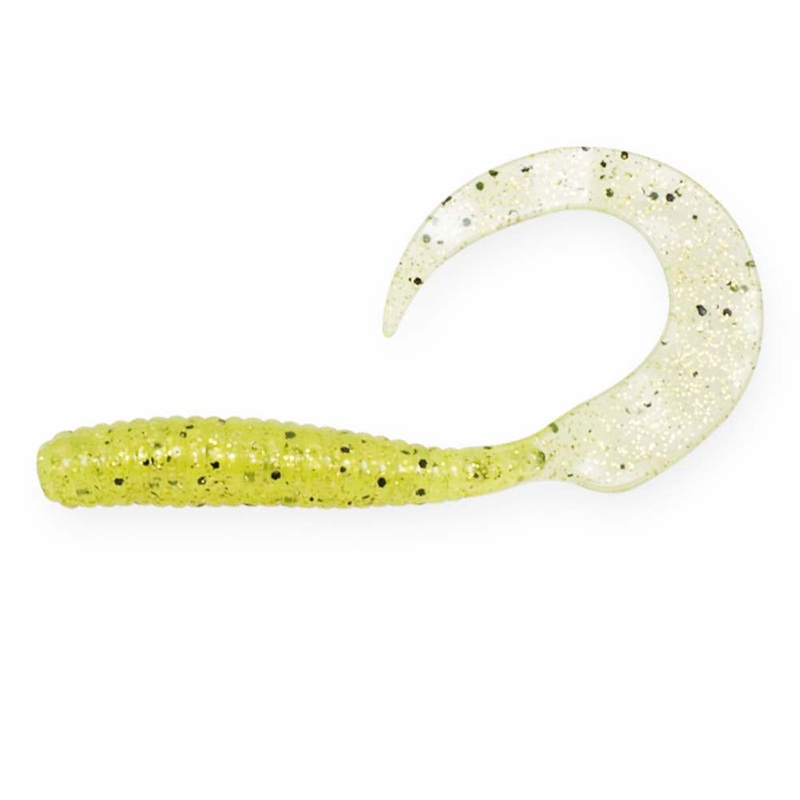 ZMan GrubZ 9 Soft Plastics|CHARTREUSE SPARKLE|ELECTRIC PINK|MOTOR OIL|NEON PINK|SHIMMER PEARL