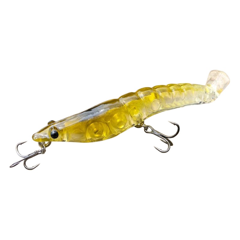 MMD Splash Prawn 70mm Lure|AMBER GREEN|BANANA BENDER|COOKED KING|HONEY BEE|LIME TIGER|GHOST|SUNBURNT JELLY|LIVE FIRE|SUSHI|HOT PINK|RED DEVIL