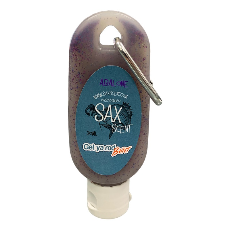 Sax Scent 30ml|ABALONE|CRAB|GOLD PRAWN|UV CHARTREUSE|UV ORANGE|UV PINK|WASABI|BLOODWORM