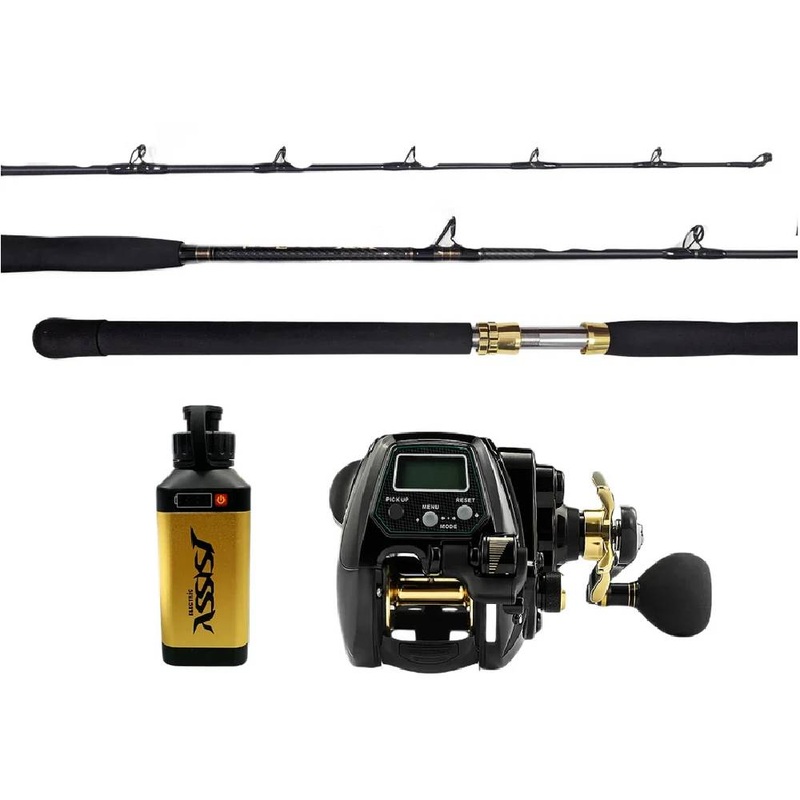 Wilson Live Fibre PE 2-4 Assist 3000 Reel Combo With 3.5Ah Battery Kit